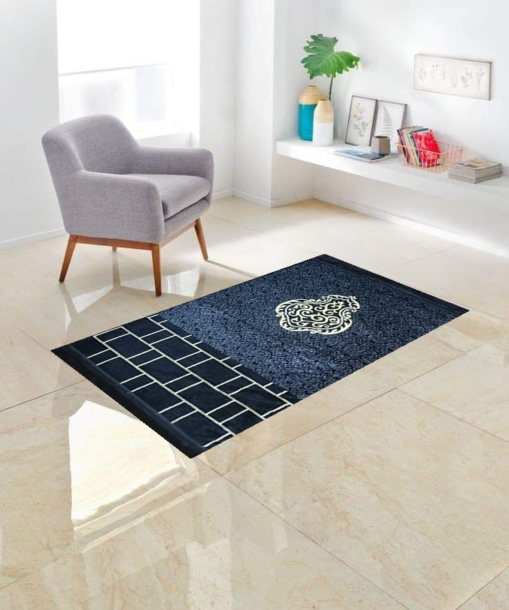 Elegant Black Janamaz – Classic, Durable & Reverent