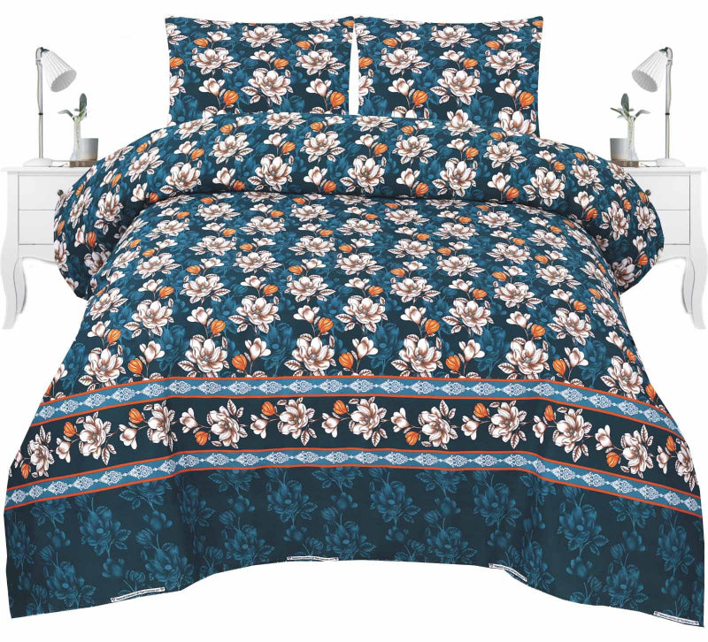 Midnight Majesty – Dark Blue & Black King Bed Set