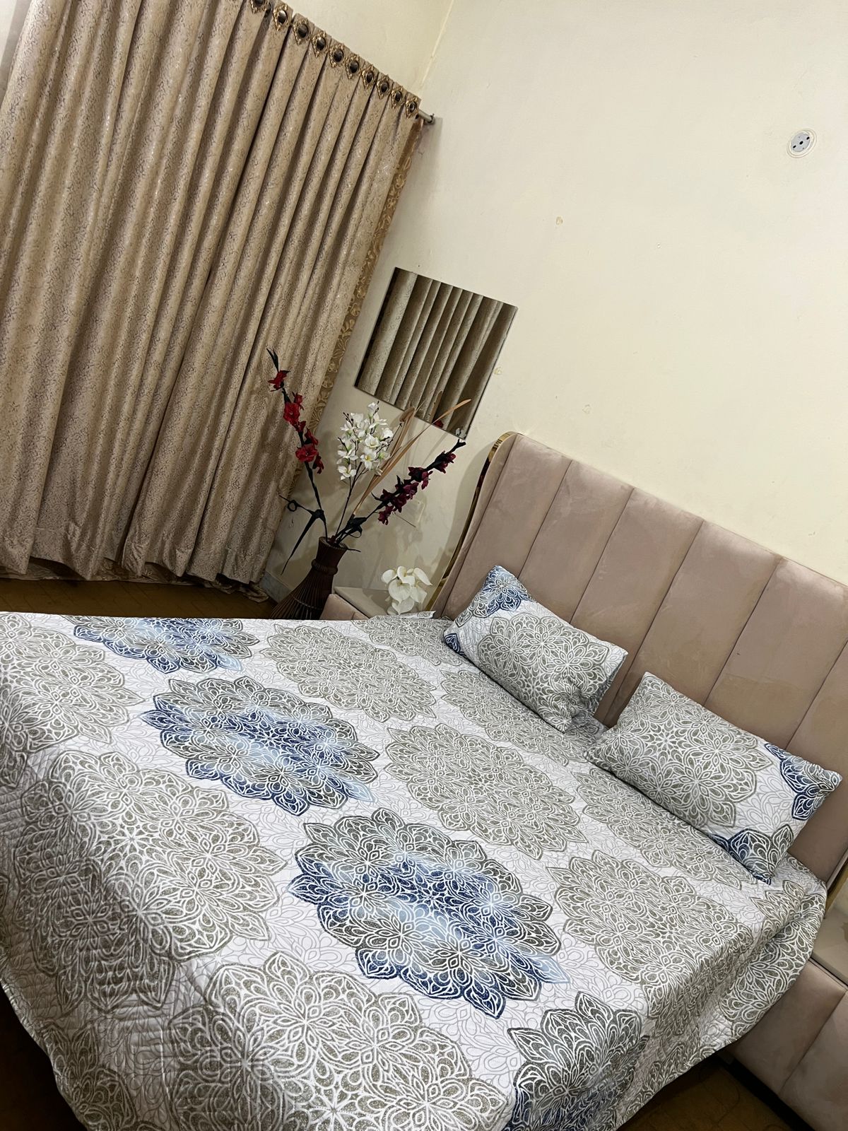 🛏️ 3 Piece Cotton Comforter Bed Set