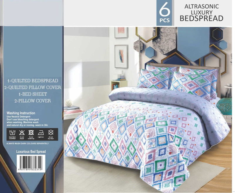 Blue Tiles Print – Classic Meets Contemporary