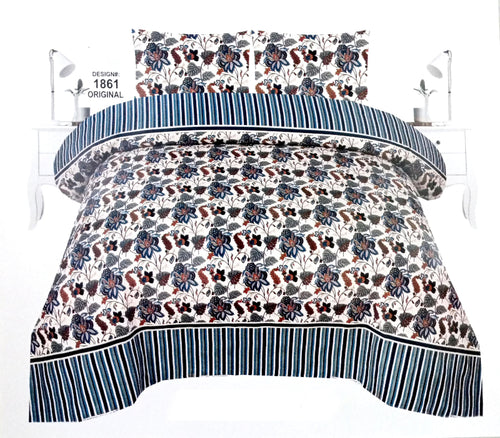 Beautiful Floral Bedsheet – Fresh, Elegant & Full of Charm